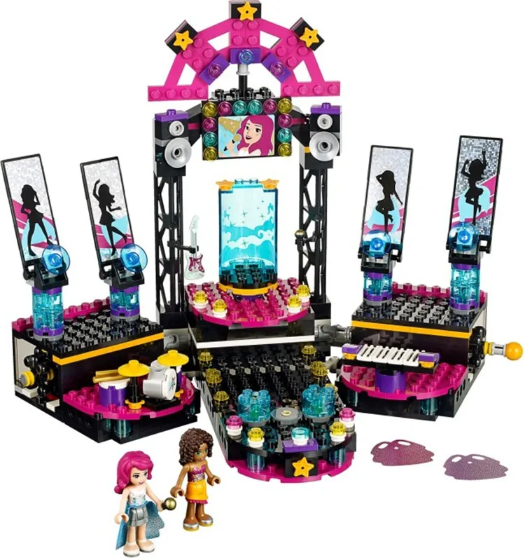 children toy CHINA BRAND 406 self locking bricks Compatible with font b Lego b font Friends
