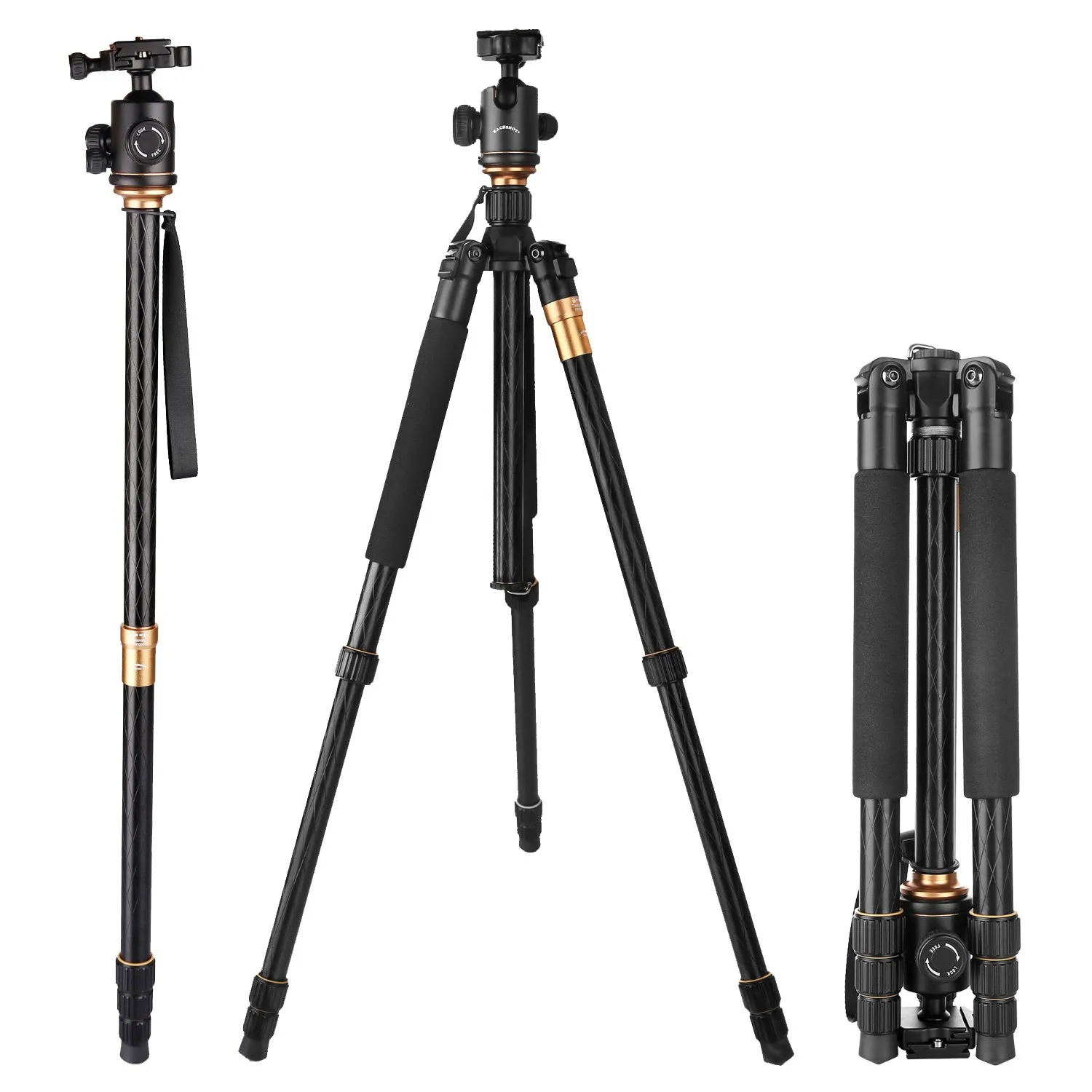 EACHSHOT Q999 портативный фотографический штатив для цифровой SLR DSLR камеры