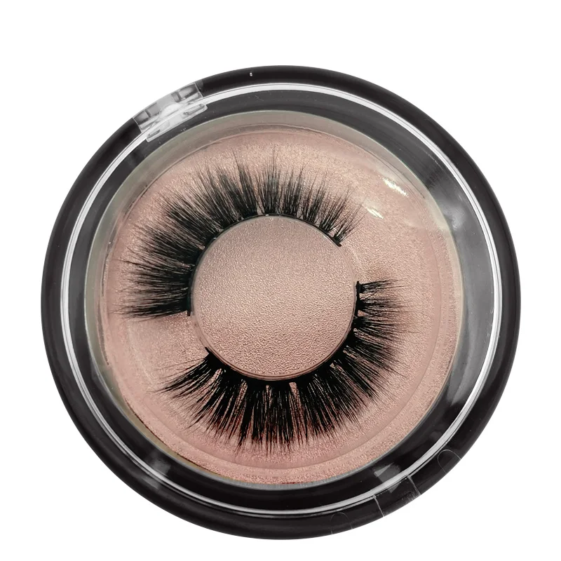 

SHIDISHANGPIN 1 pairs winged eyelashes naturl long mink lashes hand made lashes 3D mink false lashes makeup 1 box false lashes