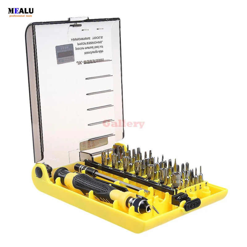 

45 In 1 Multi Bit Tools Repair Torx Screw Driver Screwdrivers Kit Pc Phone Ferramentas Manuais Set Torx Screw Hand Tools Leather