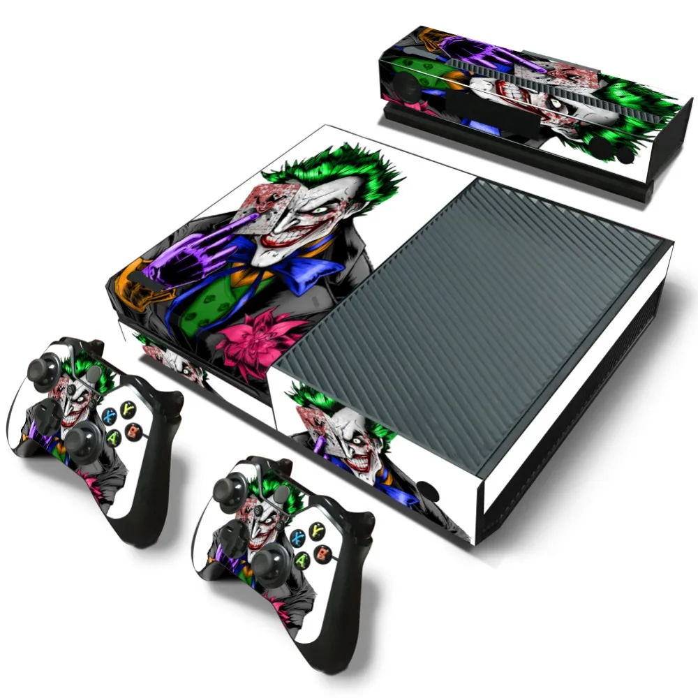 Joker skin sticker for xbox one PVC cover for console xbox one+gamepad