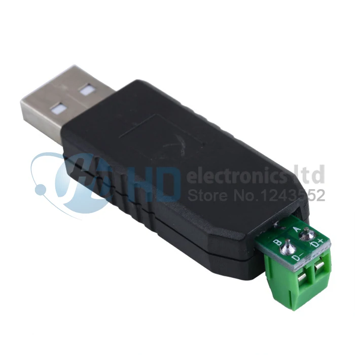 

Free Shipping USB to RS485 485 Converter Adapter Support Win7 XP Vista Linux Mac OS WinCE5.0