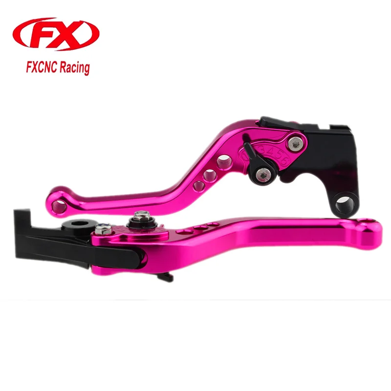 

FxCnc Motorcycle Adjustable Aluminum Brake Clutch Levers For KAWASAKI ZR550 ZR750 ZEPHYR B2-B6 C1-C5 D1 Brakes for Motorcycle