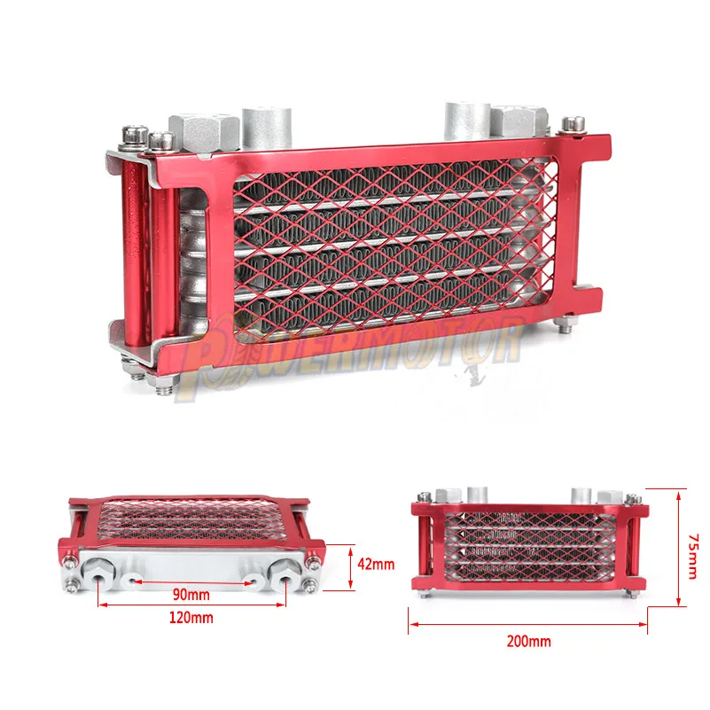 Motorcycle Oil Radiator For Suzuki 125 Yamaha Jog 50cc-140cc motorcycle radiator oil cooler
