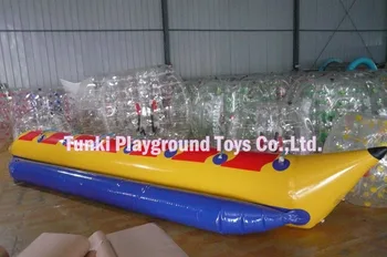 

8 seats Hot sale Made in China inflatable water games flyfish banana boat fly fish