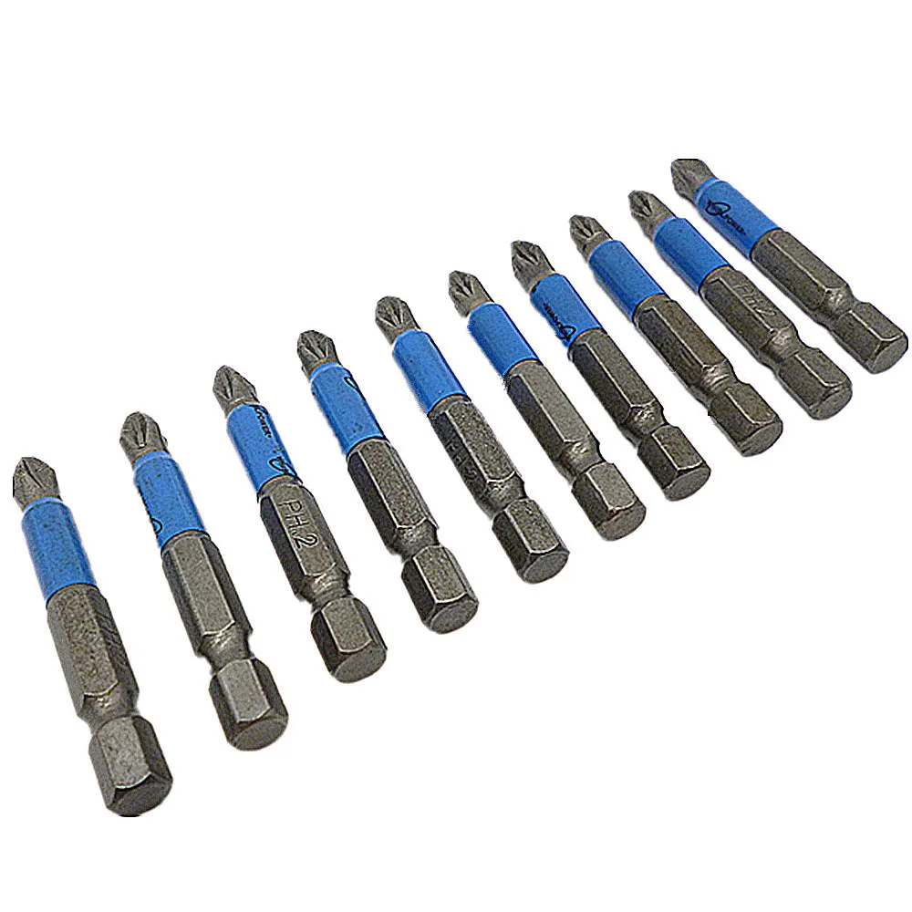 IMPACT PHILLIPS HEAD PH2 x 50mm POWER INSERT BITS FOR IMPACT DRIVERS