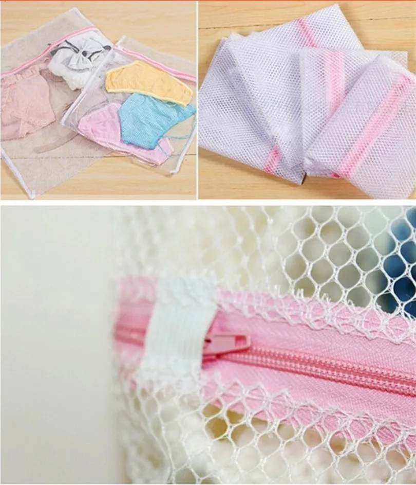 3pcs/set Melltartó Alsónemű termékek zippered Akaszkodik Vegytisztító Hosszúnadrág baskets háztartási tisztító szerszámok kiegészítők Vegytisztító érdekel