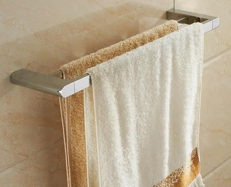 

Bathroom Accessories Stainless Steel Double towel bars (length:55cm)