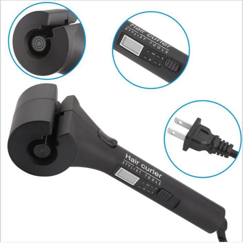 

LCD Display Professional Hair Curler Styling Tools Female Automatic Wand Ceramic Heating Care Wave Anti-permTool Intelligent