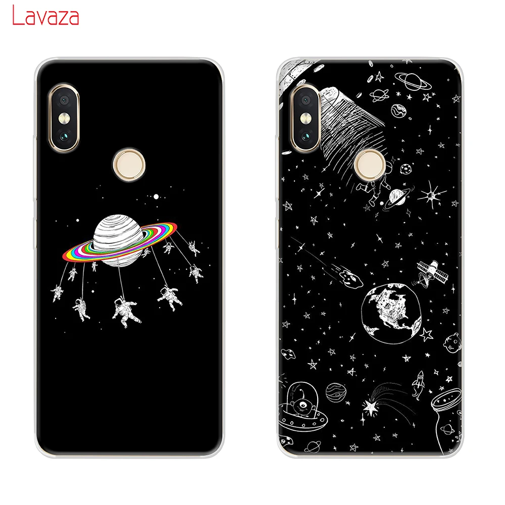 Lavaza Milky Way Moon чехол для POCOPHONE F1 чехлы Xiaomi A2 Mi8 Lite A1 Redmi Note 4X 5 6 Pro Чехол|Чехлы-накладки| |