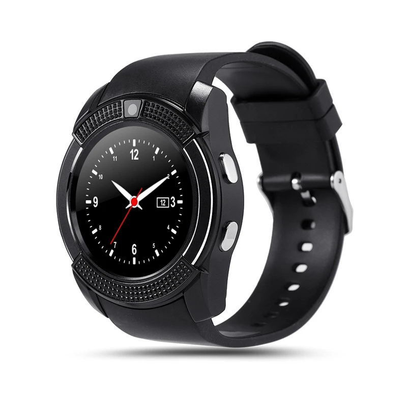 New Sport Touch Relogio Infantile font b Smartwatch b font V8 Camera Bluetooth Wrist Watch Reloj