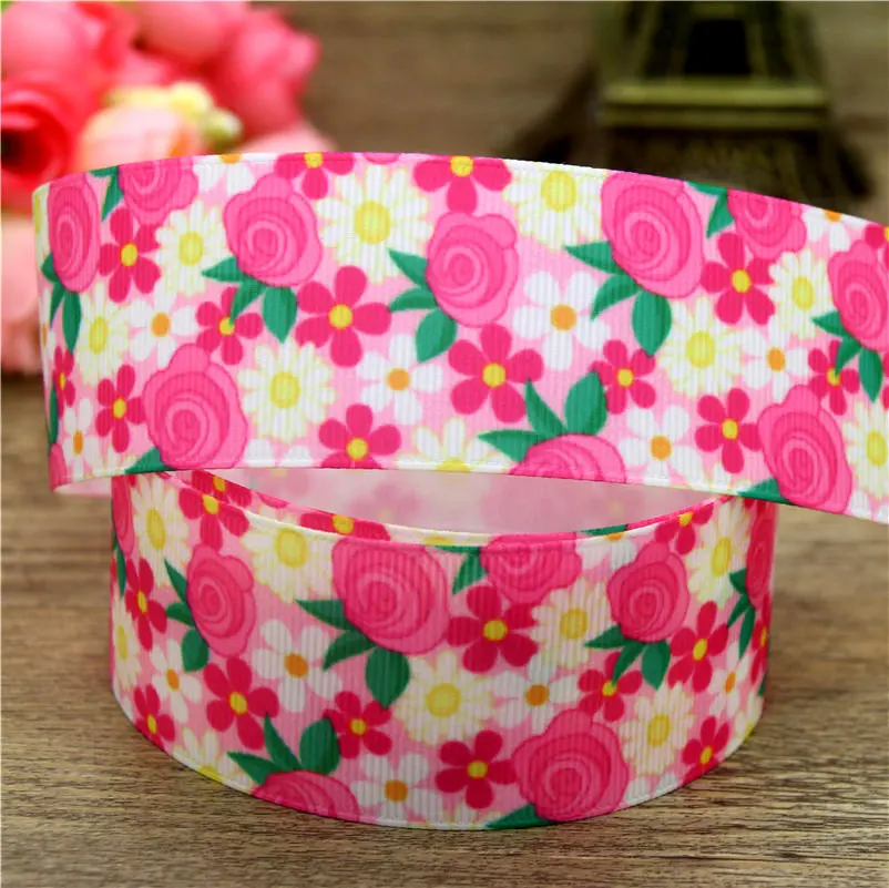 DHK 1,5 ''10yards корова звезда цветок Рождество печатных grosgrain ленты аксессуар hairbow головные уборы украшения 38 мм B1673