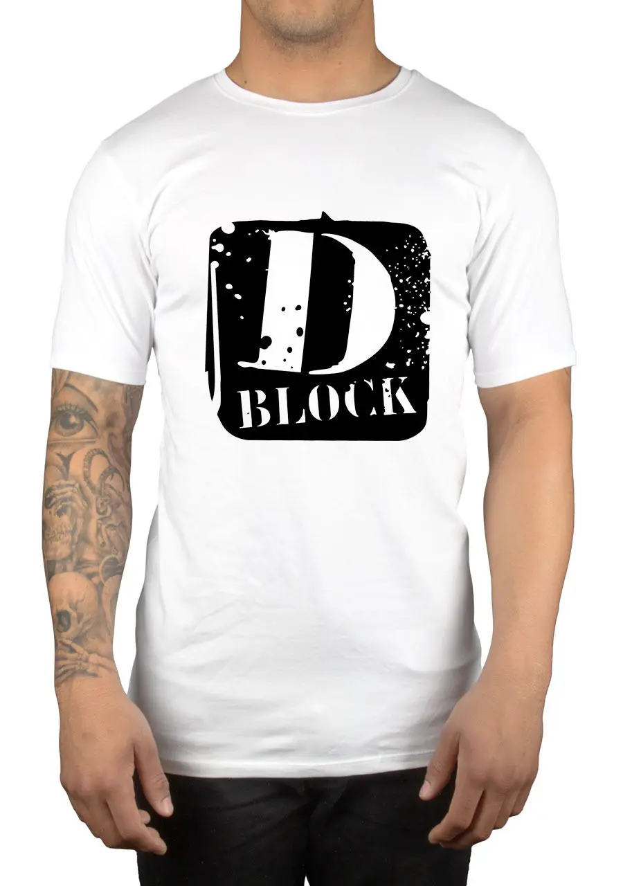 D-Block футболка Jadakiss Sheek стили трилл Tumblr хипстер Lox Топ для мужчин печатных футболки