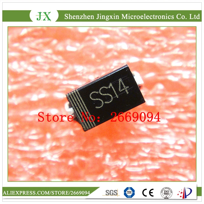1000 шт. 1N5822 SS34 SK34 SMD Schottky выпрямительный диод SMA 3A 40V DO-214AC | Электроника