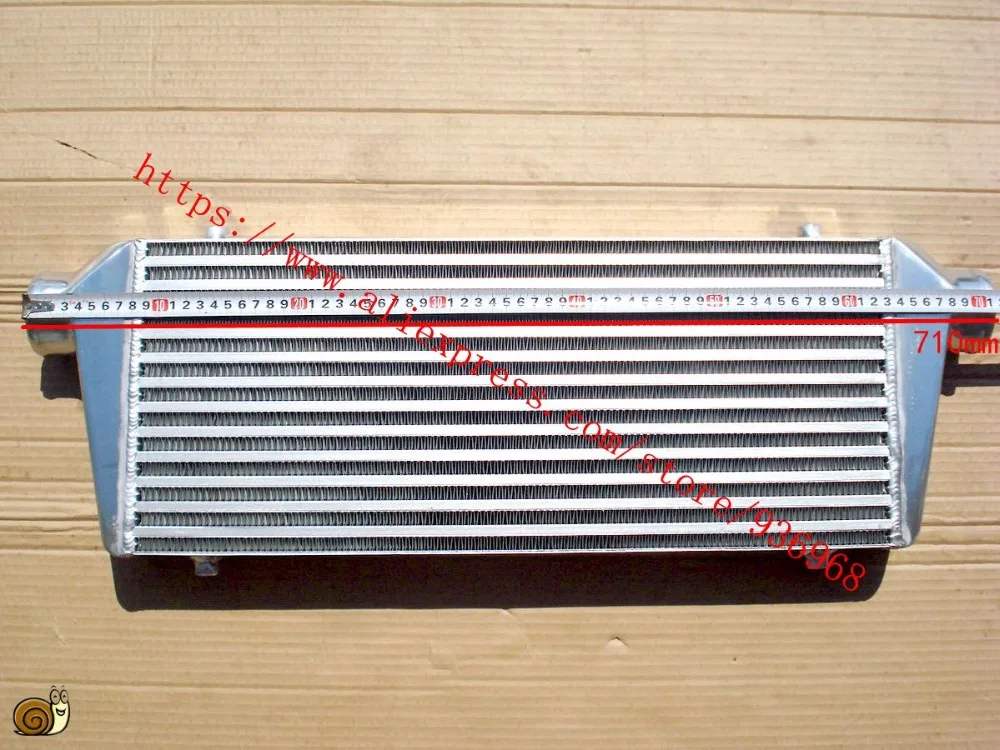 Intercooler Core size 550mm*230mm*65mm In/Outlet 2.5inch Turbo