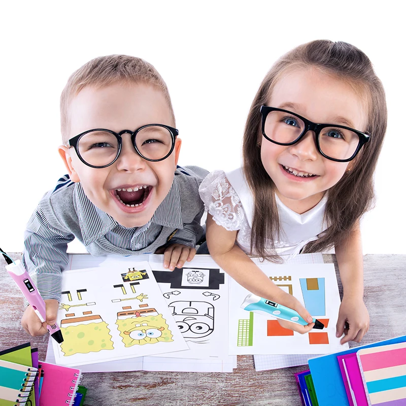 3D pen learning Creative set toys for children plastic drawing Creativity arts and craft kit Painting Educational christmas gift