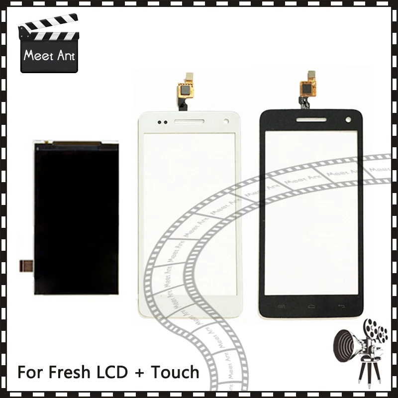 

New High Quality For Explay Fresh Lcd Display With Touch Screen Digitizer Sensor + Tracking Code