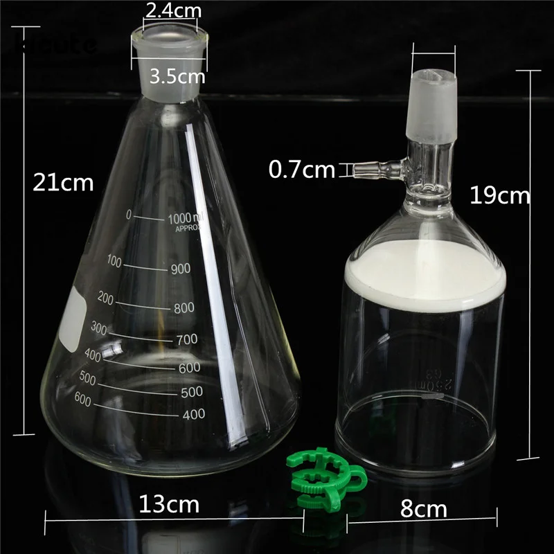 New Arrival Excellent Quality 1000ml Glass Suction Filter Kit 250ml