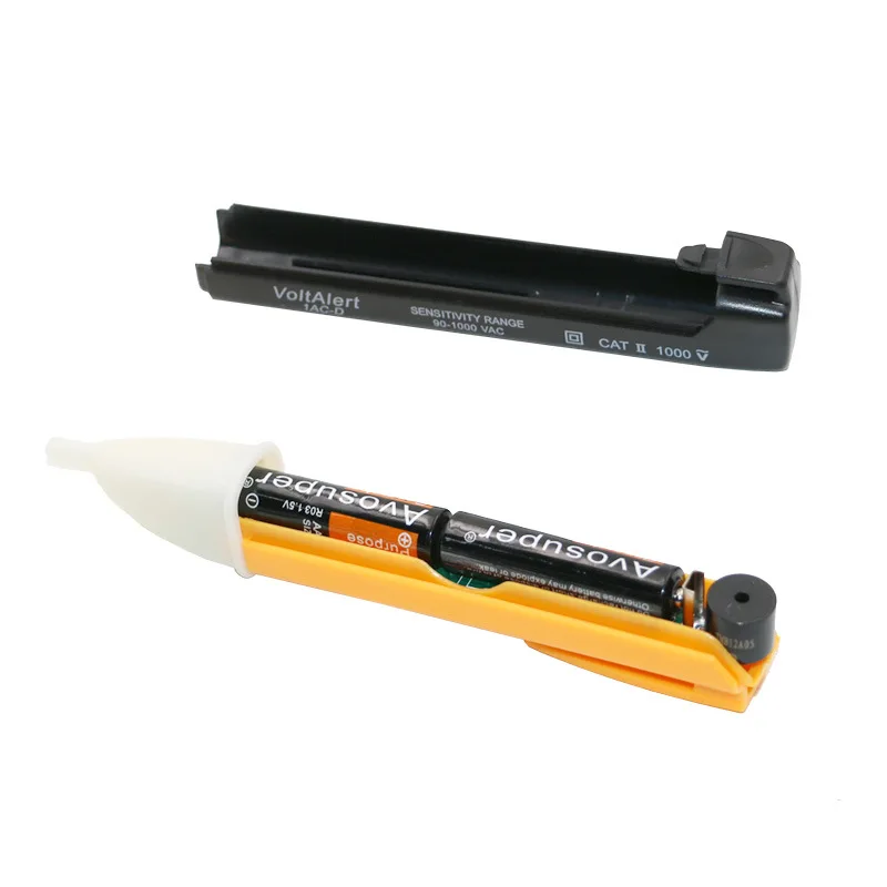 Electric indicator 90-1000V Socket Wall AC Power Outlet Voltage Detector Sensor Tester Pen Meter LED light 5