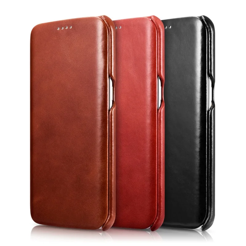 ICARER Case for Samsung Galaxy S7 edge G935 Leather Cases Vintage