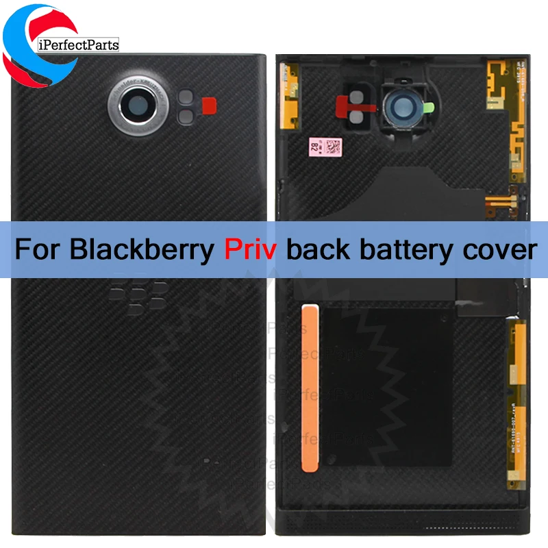 Новая задняя крышка для BlackBerry Priv Задняя батареи корпус двери чехол с задней