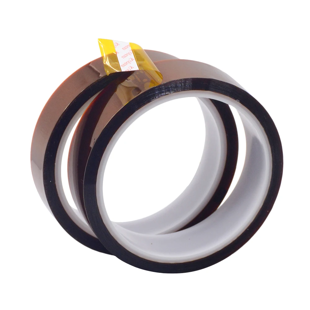 

33M 3mm-150mm Polyimide High Temperature Heat Tape Thermal Insulation Adhesive Insulating adhesive Tape for 3D printing Board