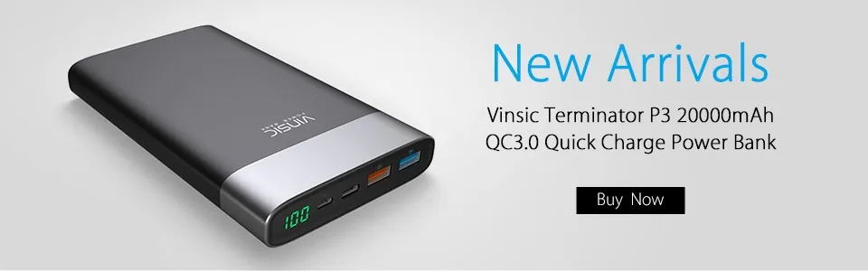 Vinsic 5.4A type-C Dual USB Смарт настенное зарядное устройство для путешествий зарядное устройство для iPhone X 8 8 Plus Galaxy S8+ MacBook Google Pixel Nexus 6