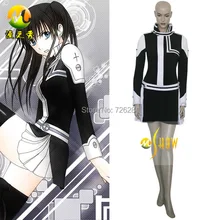Japanese anime d. gray-man lenalee lee negro mujeres fiesta de halloween traje de cosplay para adultos
