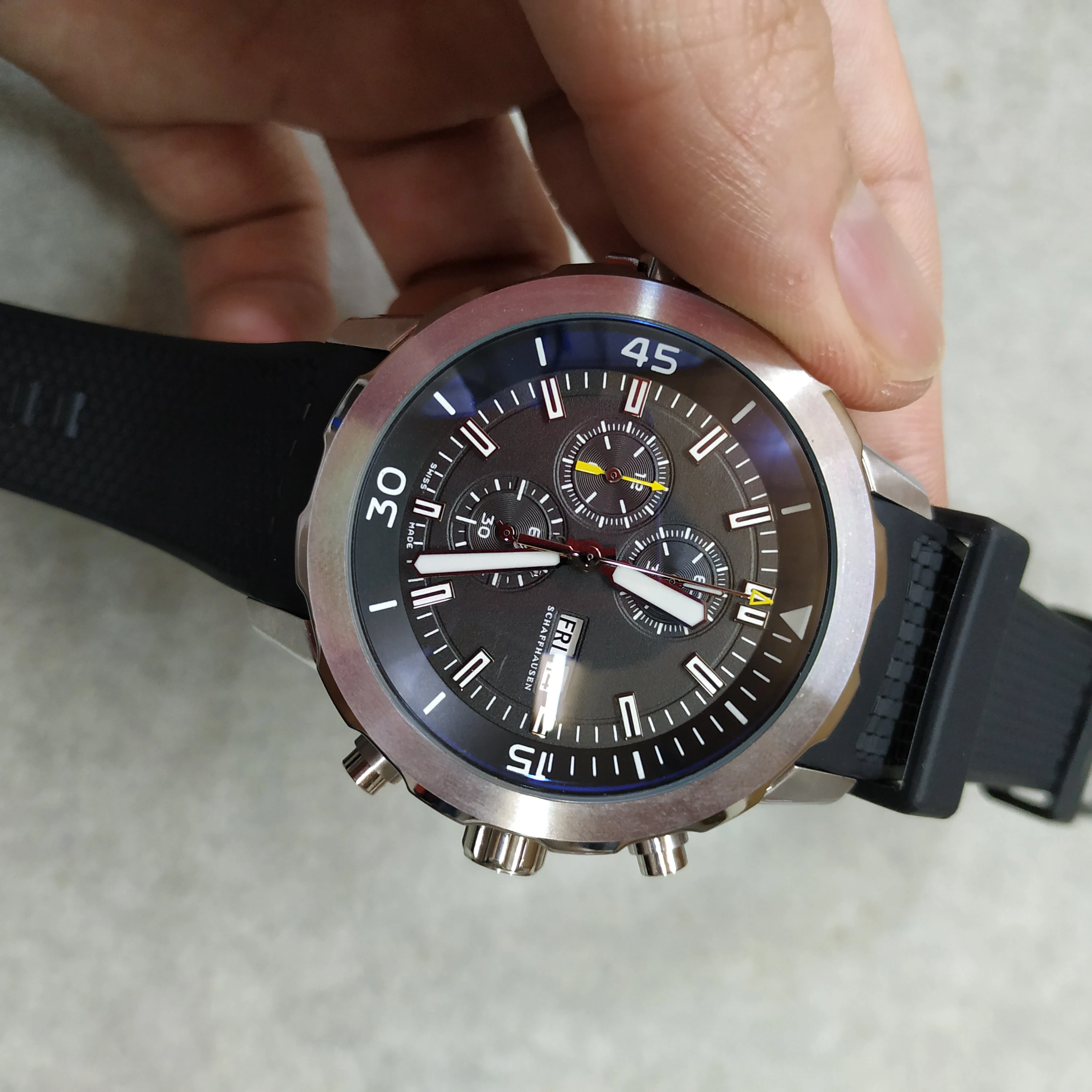 

Oem AAA Watches Luxury Men Quartz Black Movement Watch Sport Self-wind Watches Men's Wristwatches IW391029