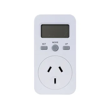 

Australian small screen power metering socket electric power monitor intelligent charging socket meter