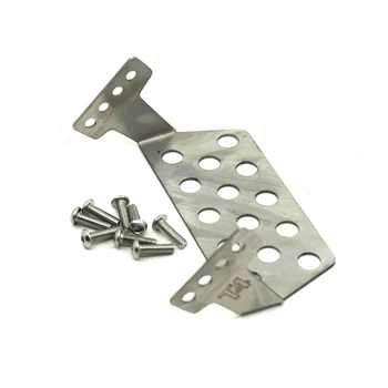 

Stainless Steel TRX4 Rear Protection Plate Chassis Armor Protection Skid Plate Chassis Guards for Rock Crawler RC Car Parts