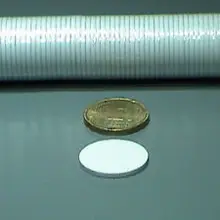 NFC тег на заказ металлические наклейки NTAG203 с фокусным расстоянием 25 мм стикер с круглым белым циферблатом и на открытом воздухе