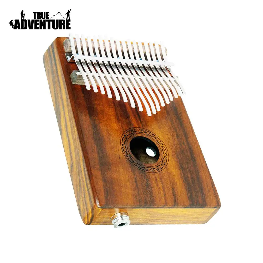

AcaciaRaw Wood Color African Musical Instruments Mbira Thumb Piano Kalimba Pluggable Sound African