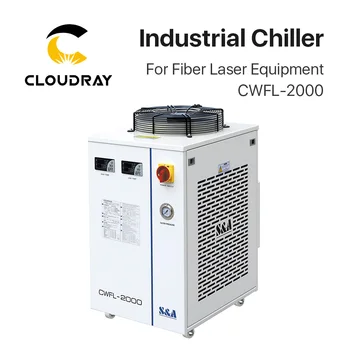 

Cloudray S&A CWFL-2000EN & 2000AN & 2000BN Industry Air Water Chiller for Fiber Laser Engraving Cutting Machine