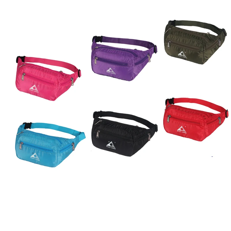  PLAYKING Sport Running Bag Waterproof Foldable Waist Bag Fanny Pack For Men Women Jogging Belt Gym  - 32951265569