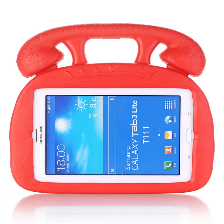 Для Samsung Galaxy Tab A6 7,0 чехол SM-T280 SM-T285 симпатичный телефон Нетоксичные Дети атака EVA пены противоударный чехол с подставкой Чехол
