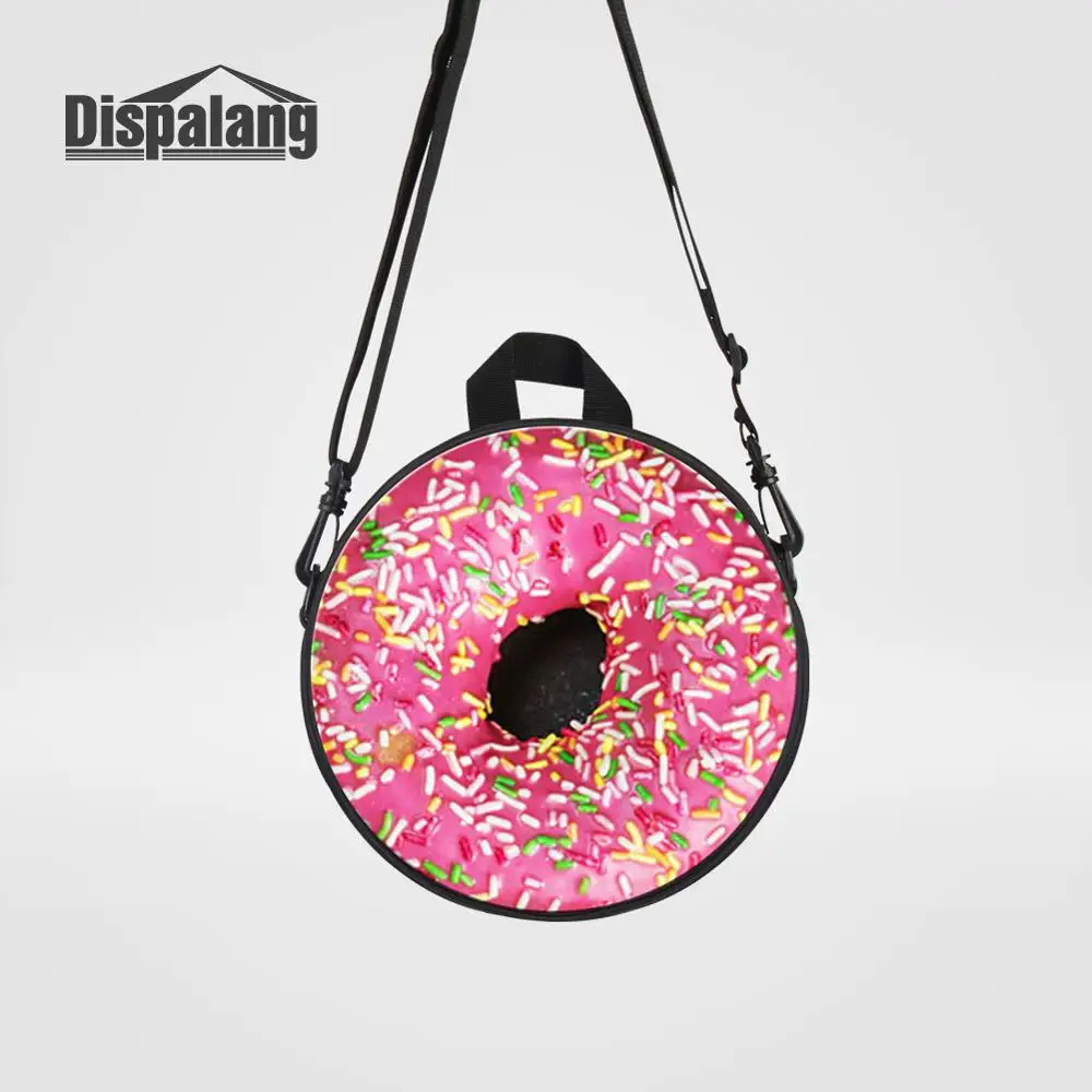 Backpack07 3D печать Зефир дети мини круглый рюкзак для девочек маленький круговой Mesenger сумка для школы ребенок через плечо школьные сумки - Цвет: Backpack07
