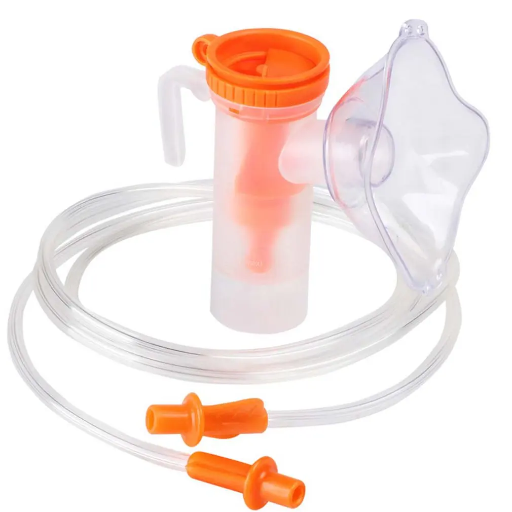 

Disposable Oxygen Mask Inhaler Face Shield Medicine Compressor Nebulizer Cup Mouthpieces Medical Masks Machine For Adult Kids