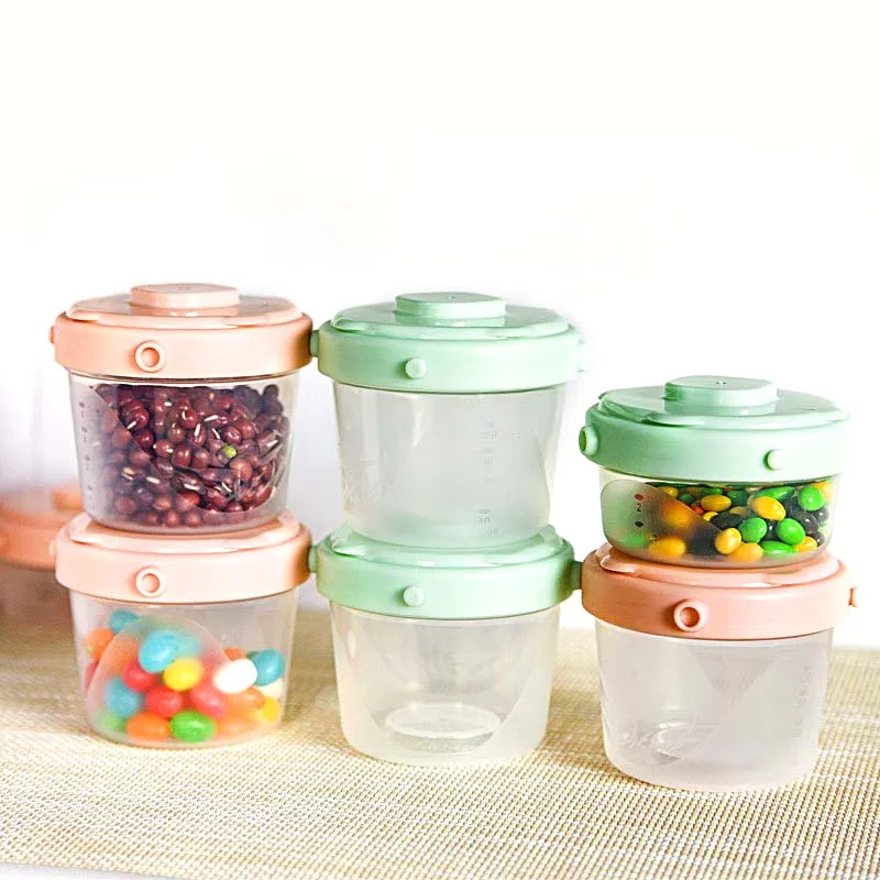 Portable Milk Powder Formula Dispenser Food Container Storage Feeding