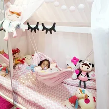 Детские кроватки съемные портативные складные колыбели гамак Крытая комната открытый качели Висячие безопасность младенец новорожденный спальная кровать дети