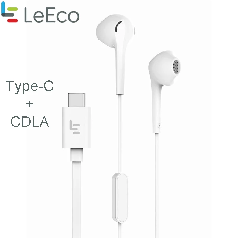 

LEECO LETV Original TYPE C HIFI CDLA EARPHONE WITH Mic usb 3.1 earbuds for LETV 1/1S/2/2 PRO/MAX 2/3/3S/PRO 3 Xiaomi Mi 6