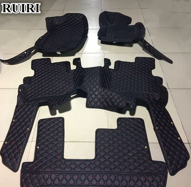 

Good quality! Custom special car floor mats for Right Hand Drive Mazda CX-9 7 seats 2019-2017 waterproof carpets for CX9 2018