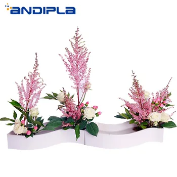

Japanese Import Flower Pot Hydroponic Tabletop Vase Creativity S Shape Ikebana Tool Ceramic Containers Food Plate Home Ornaments