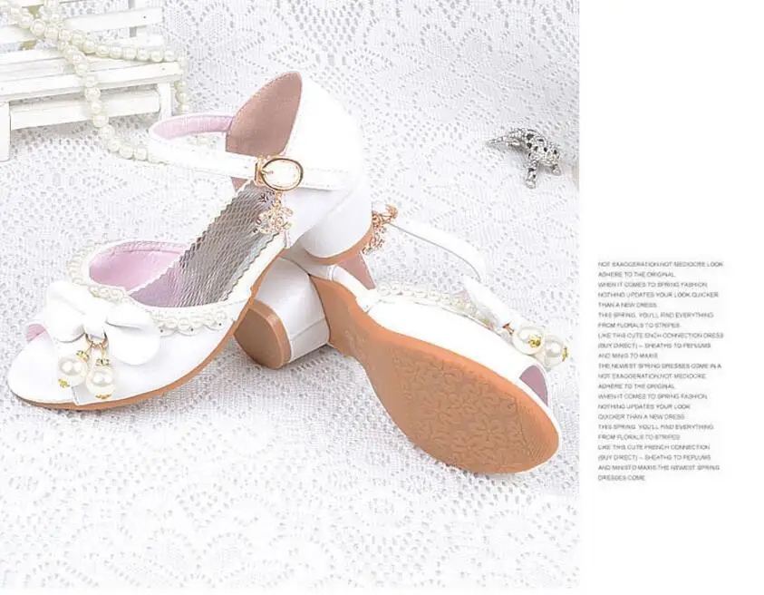 Girls high heels sandals-15
