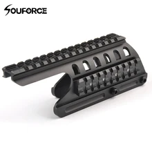 Высокое качество тактический 20 мм двойной Пикатинни Крепление 160 мм длина системы подходит для Remington 870 RM870 ружье 12 GA прицел