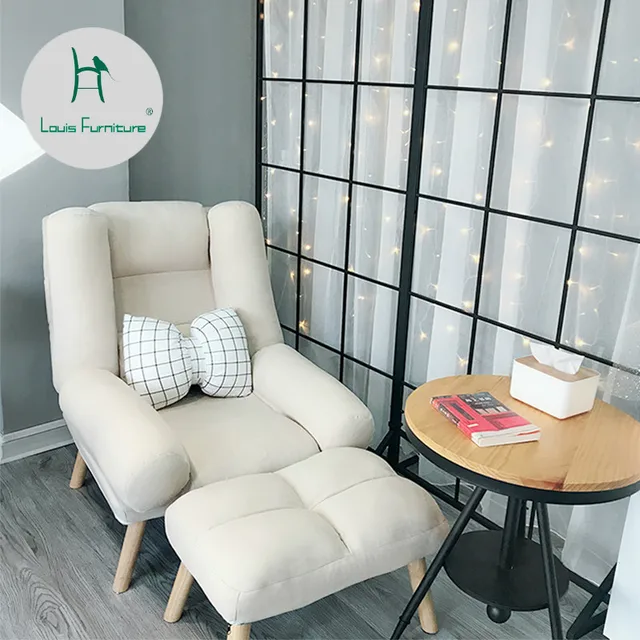 Louis Fashion Living Room Sofas Lazy Man Single Balcony Bedroom Mini Louis Fashion Living Room Sofas Lazy Man Single Balcony Bedroom Mini Sofa Reading Leisure Folding