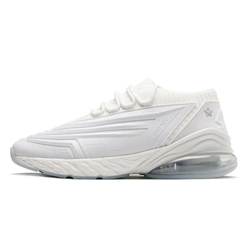 ONEMIX, мужские кроссовки, спортивная обувь для мужчин, амортизирующая амортизация, мягкая Уличная обувь для бега, прогулочная обувь с воздушной подушкой - Цвет: WHITE-lovers