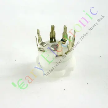 

Wholesale and retail 8pcs MINI 7pin PCB Ceramic vacuum tube sockets valve base 12AE6 6AT6 6BK6 12AV6 free shipping