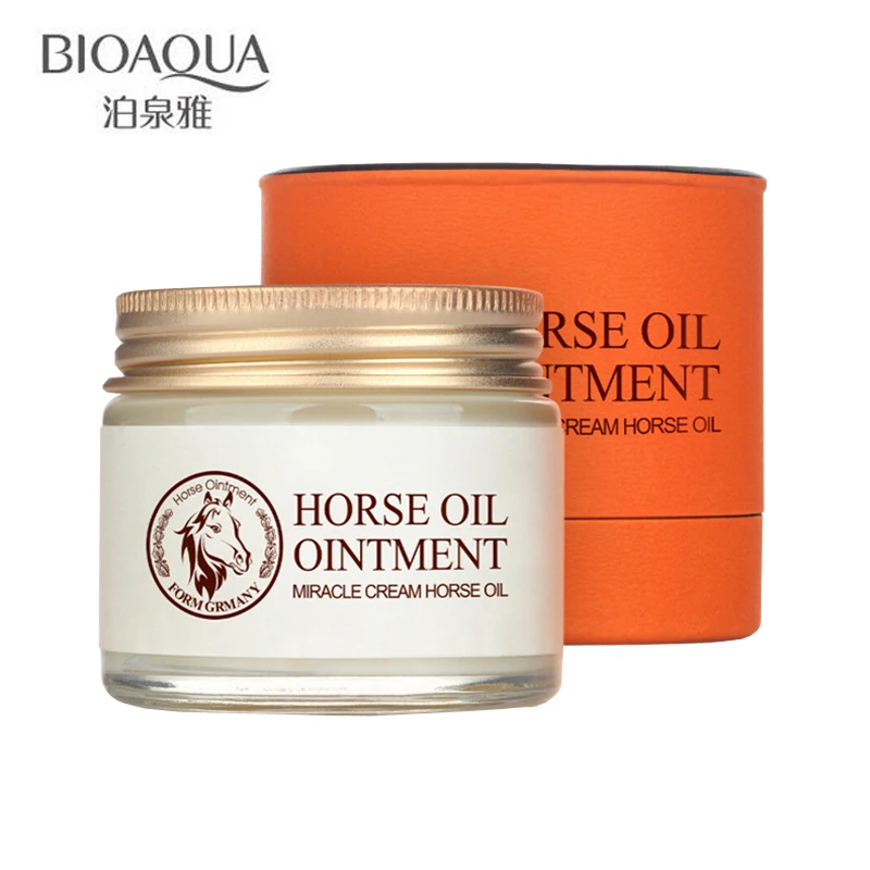 760.25руб. 30% СКИДКА|Крем для лица BIOAQUA Horse Oil против старения дневной крем для удаления шрамов отбеливающий антивозрастной крем для тела косметический уход за кожей лица увлажняющий|Автозагары и бронзаторы для лица| | - AliExpress