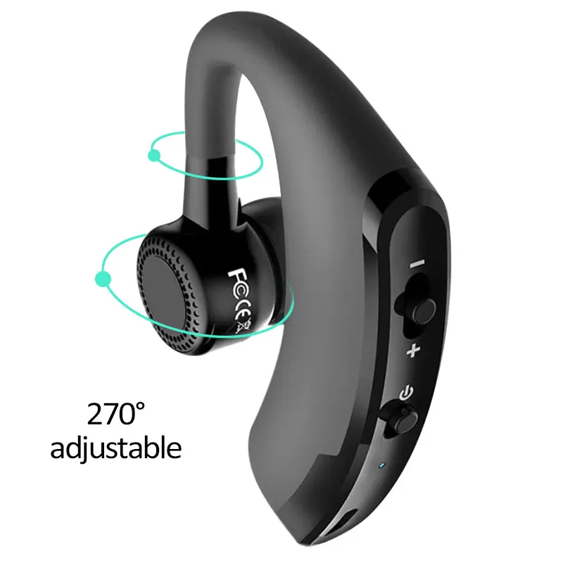 

Business Wireless Bluetooth Earphones Handsfree Noise Cancelling Sports Bluetooth Headset with Mic for Meizu for Xiaomi iPhone